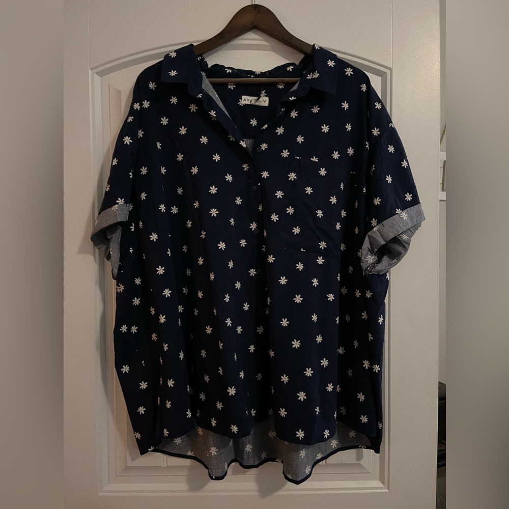 Daisy Print Top